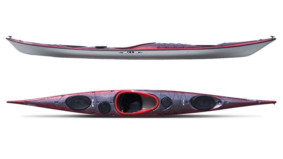 Valley Etain expedition sea kayak with neutral hull for predictable handling